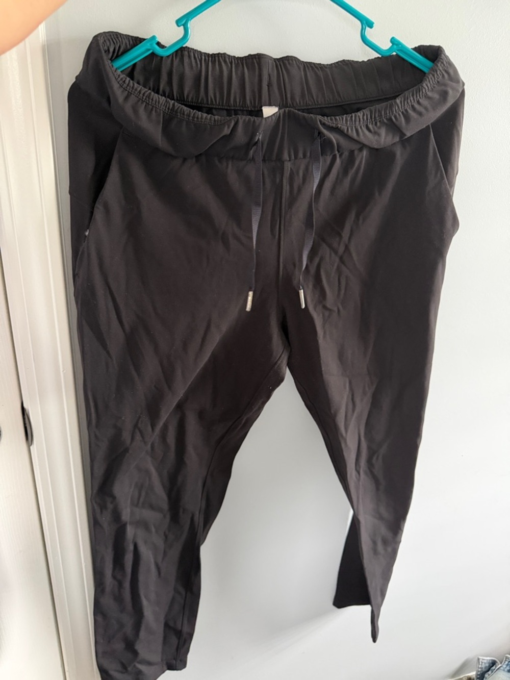 lululemon athletica Black Drawstring Track Pants